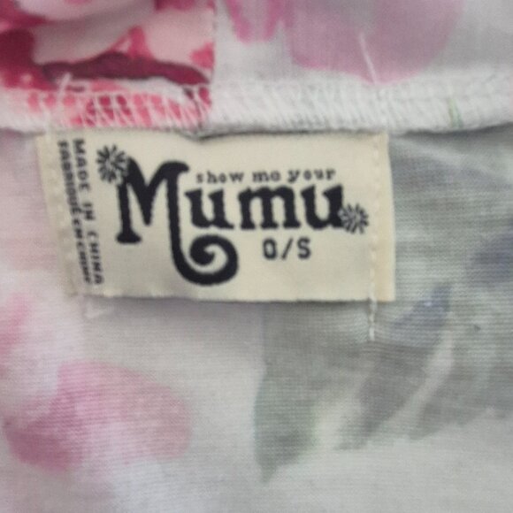 MUMU Floral Pink robe, thin, perfect for summer, one size fits on - Picture 4 of 4